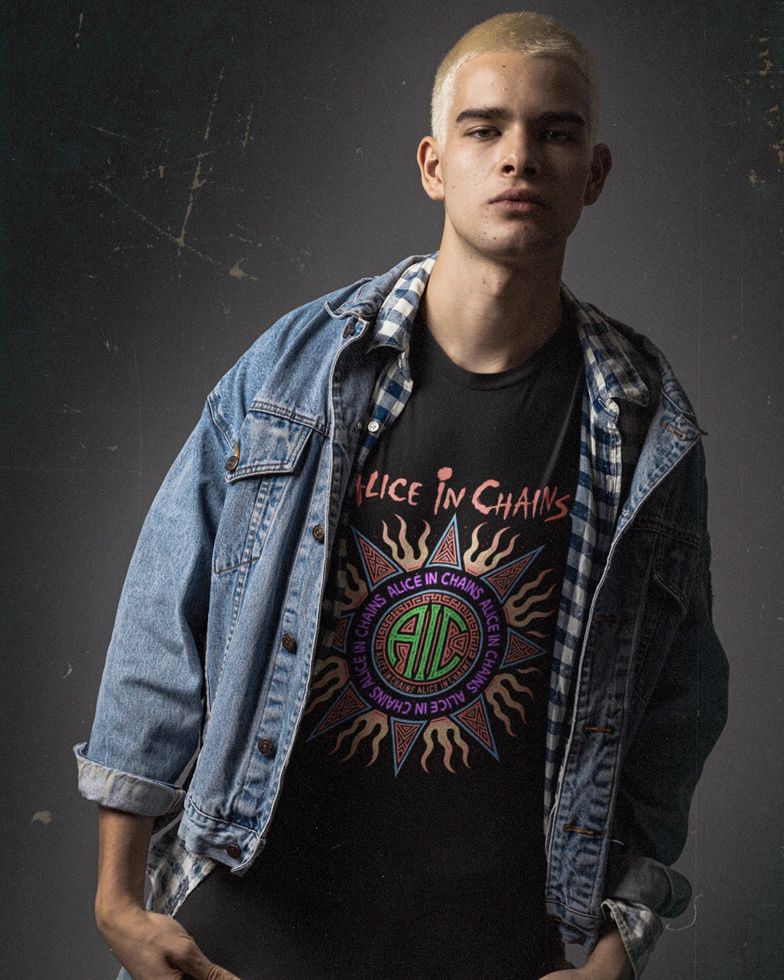 Camiseta Alternativa Alice in Chains Grunge - Image 4
