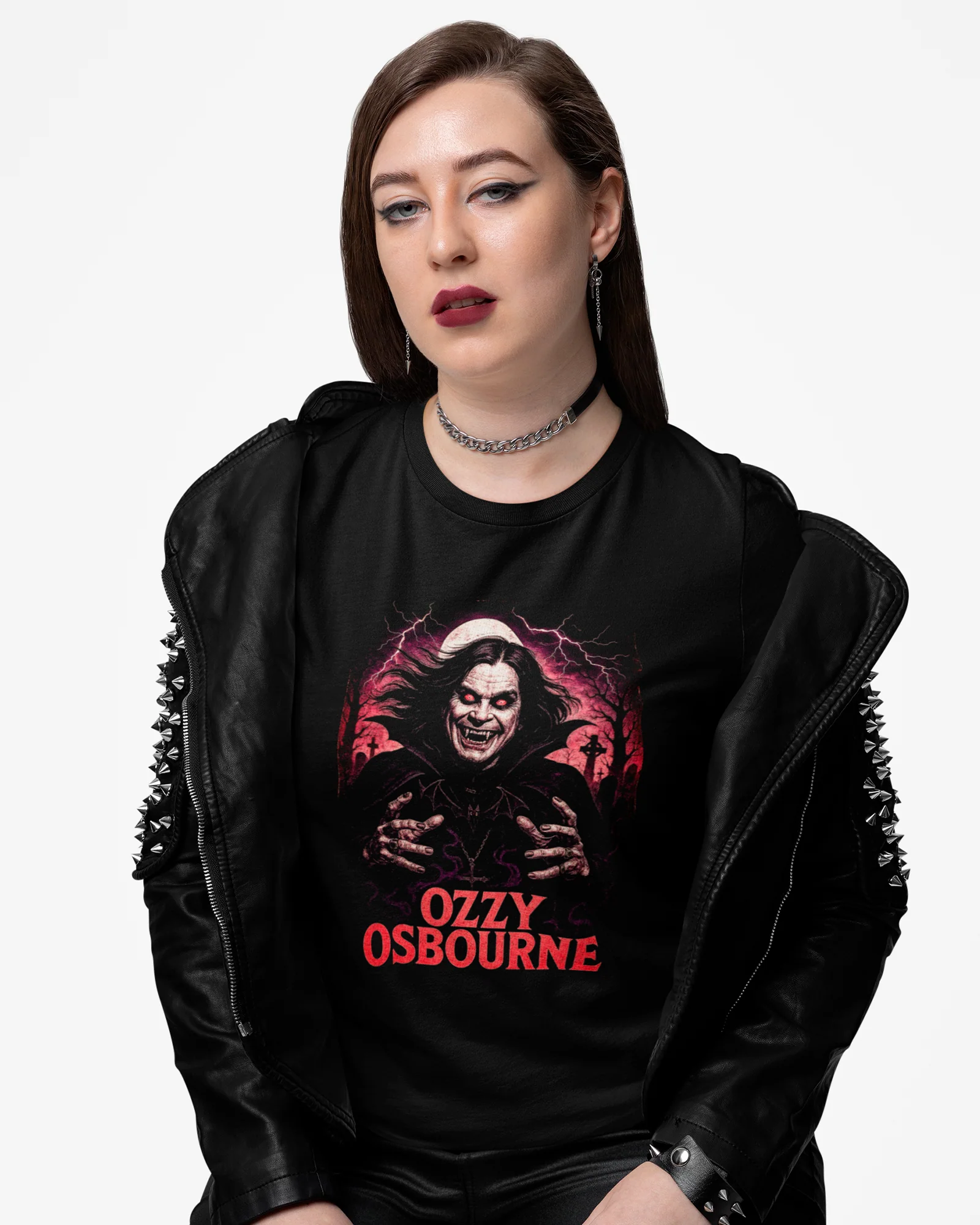 Camiseta Alternativa Ozzy Osbourne Cemitério - Image 2