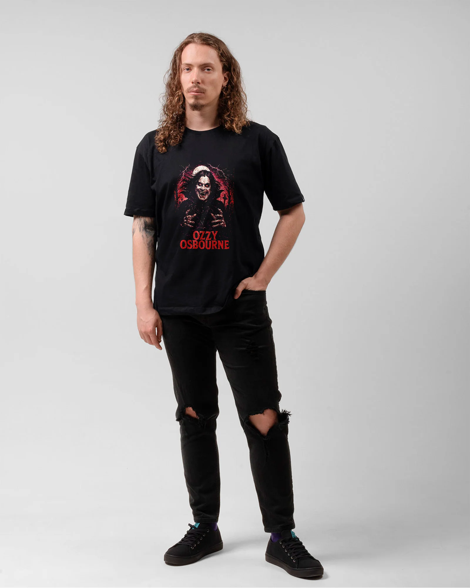 Camiseta Alternativa Ozzy Osbourne Cemitério - Image 5