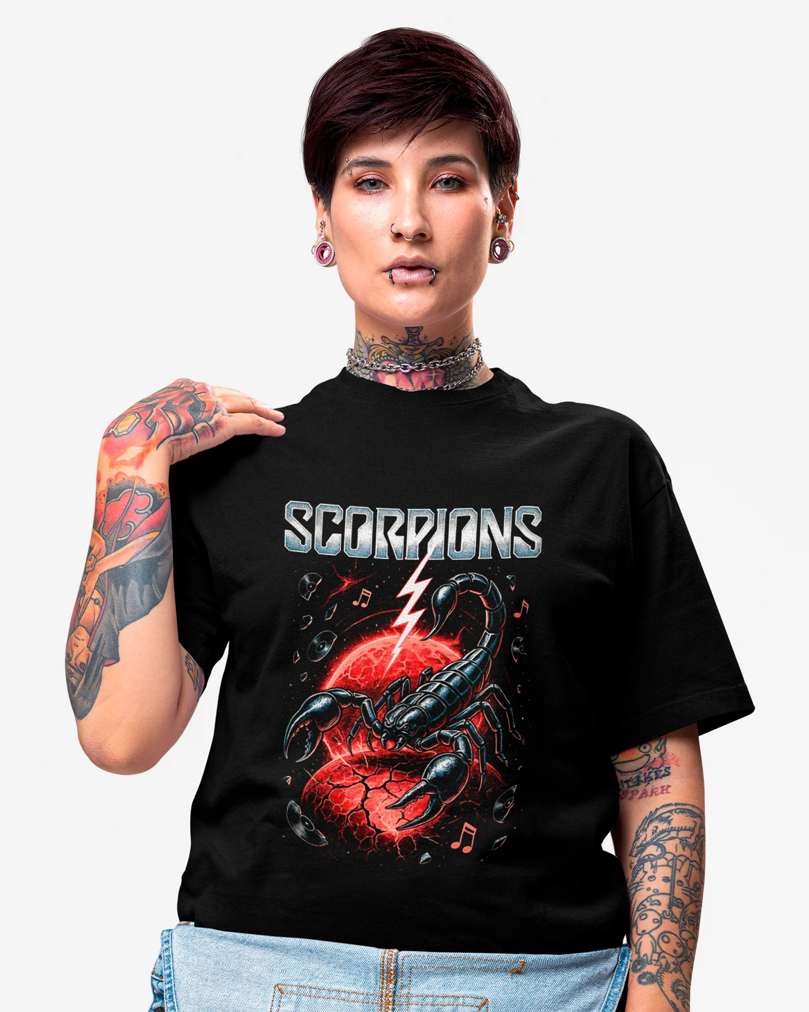 Camiseta Alternativa Scorpions Disco - Image 2