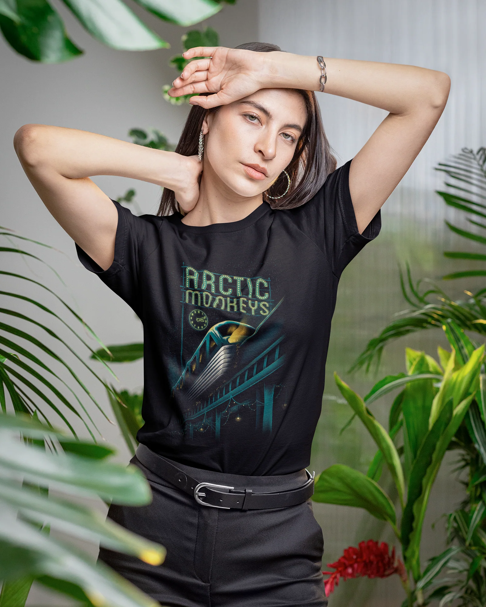 Camiseta Arctic Monkeys Midnight Train Retrô Unissex - Image 3