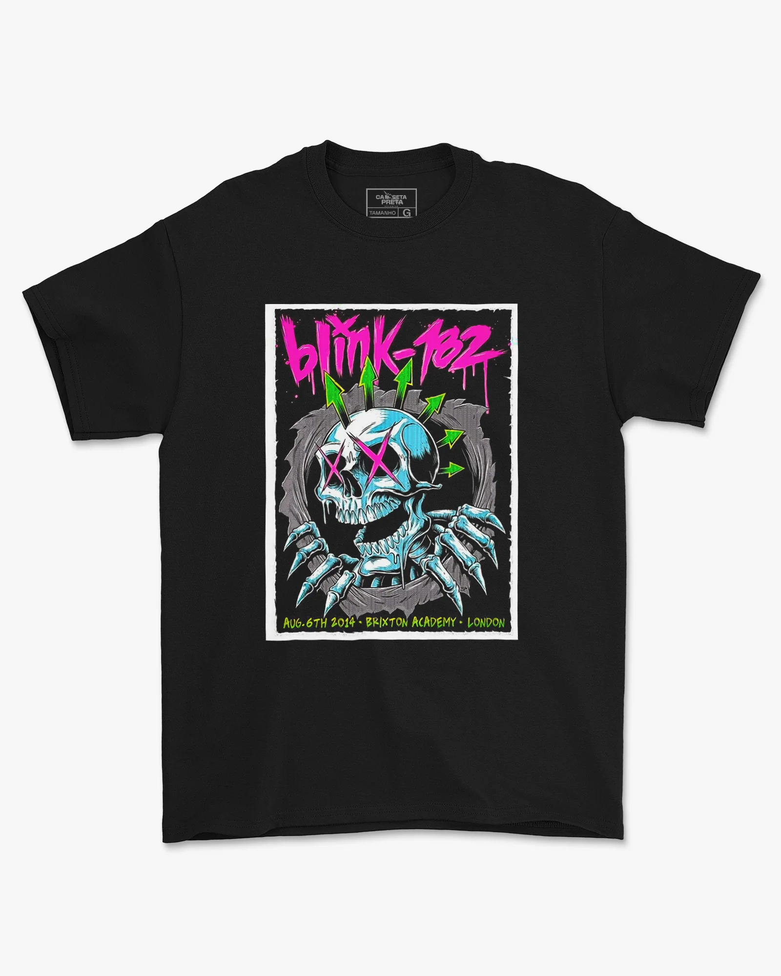 Camiseta Blink-182 Brixton Academy Pop Punk