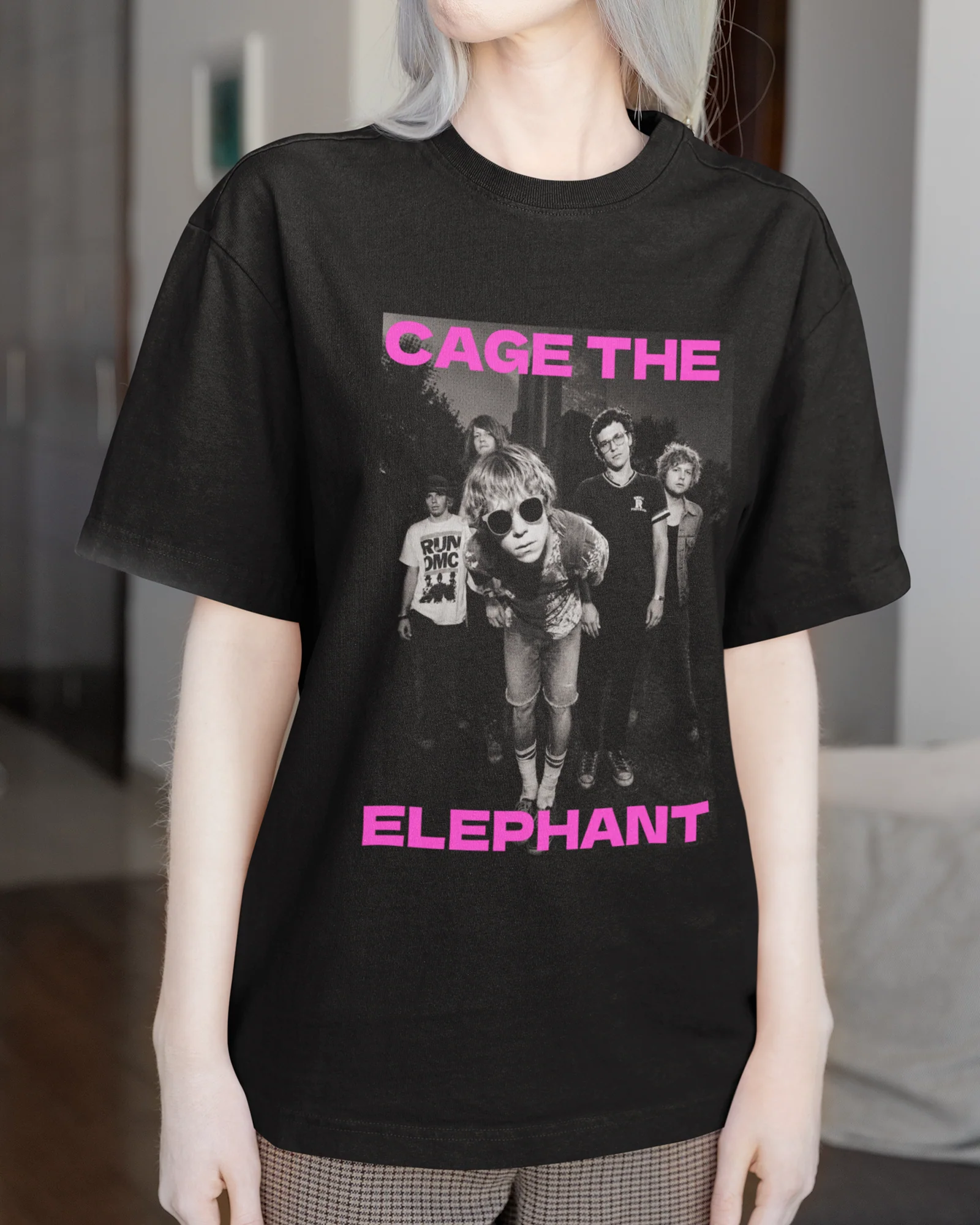 Camiseta Cage The Elephant Visual Rock Underground Unissex - Image 3