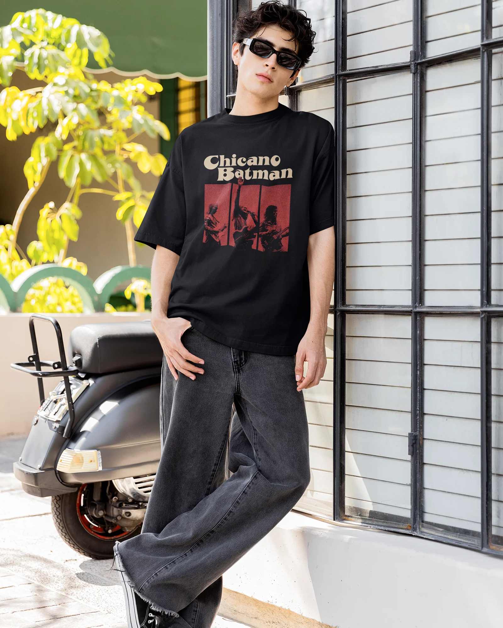 Camiseta Chicano Batman Groove Latino Retrô Unissex - Image 4