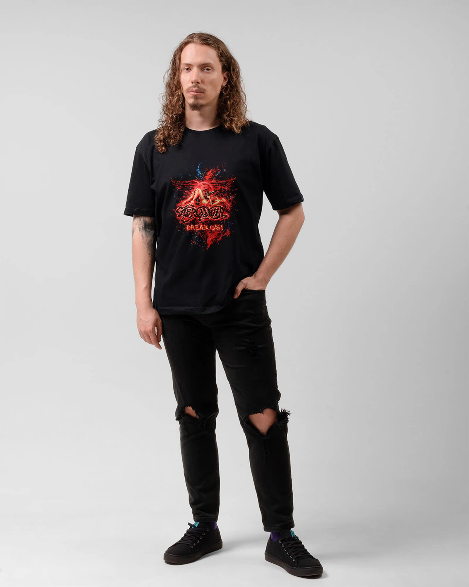 Camiseta Clássica Aerosmith Dream On - Image 5