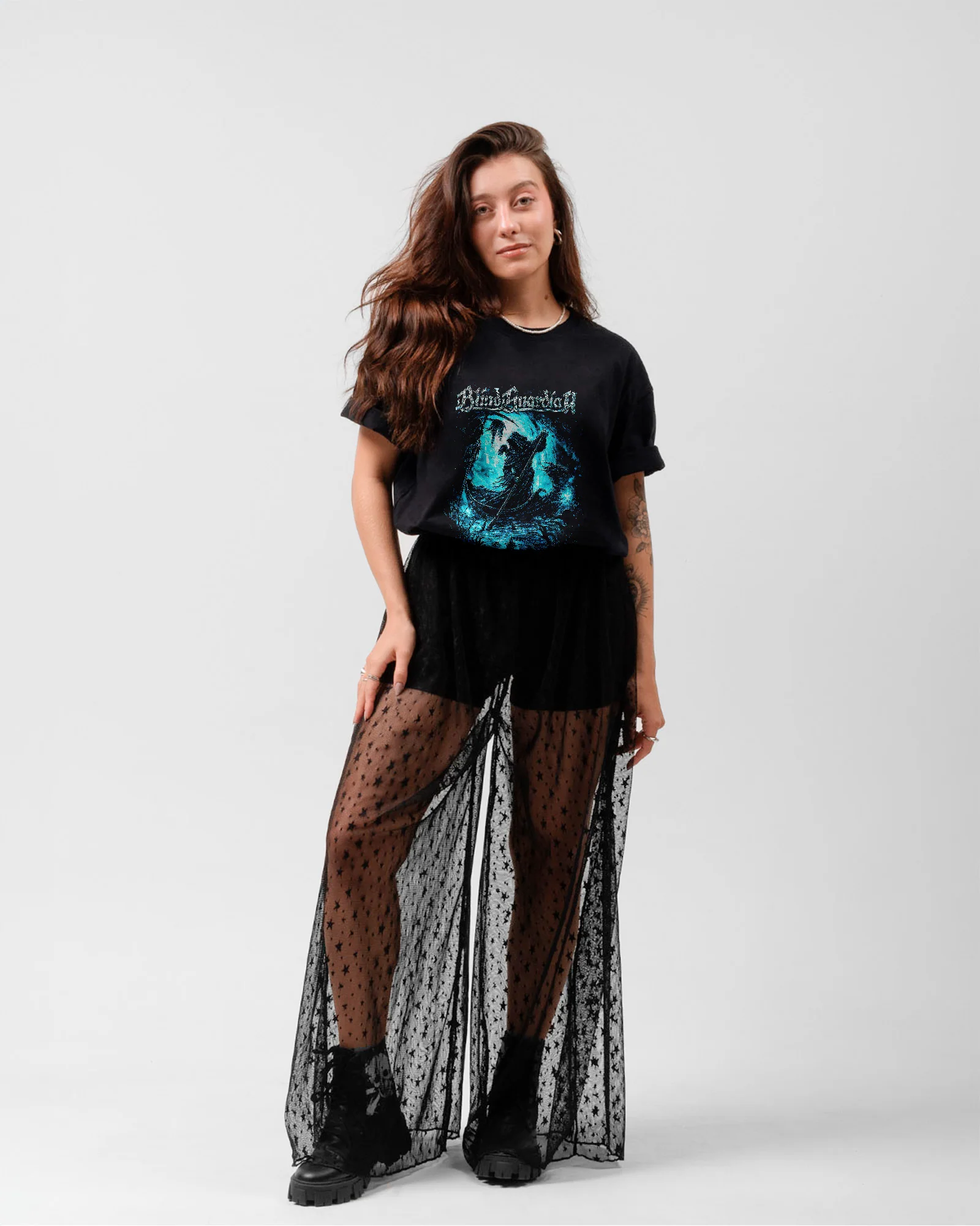Camiseta Clássica Blind Guardian Trevas Blue - Image 4