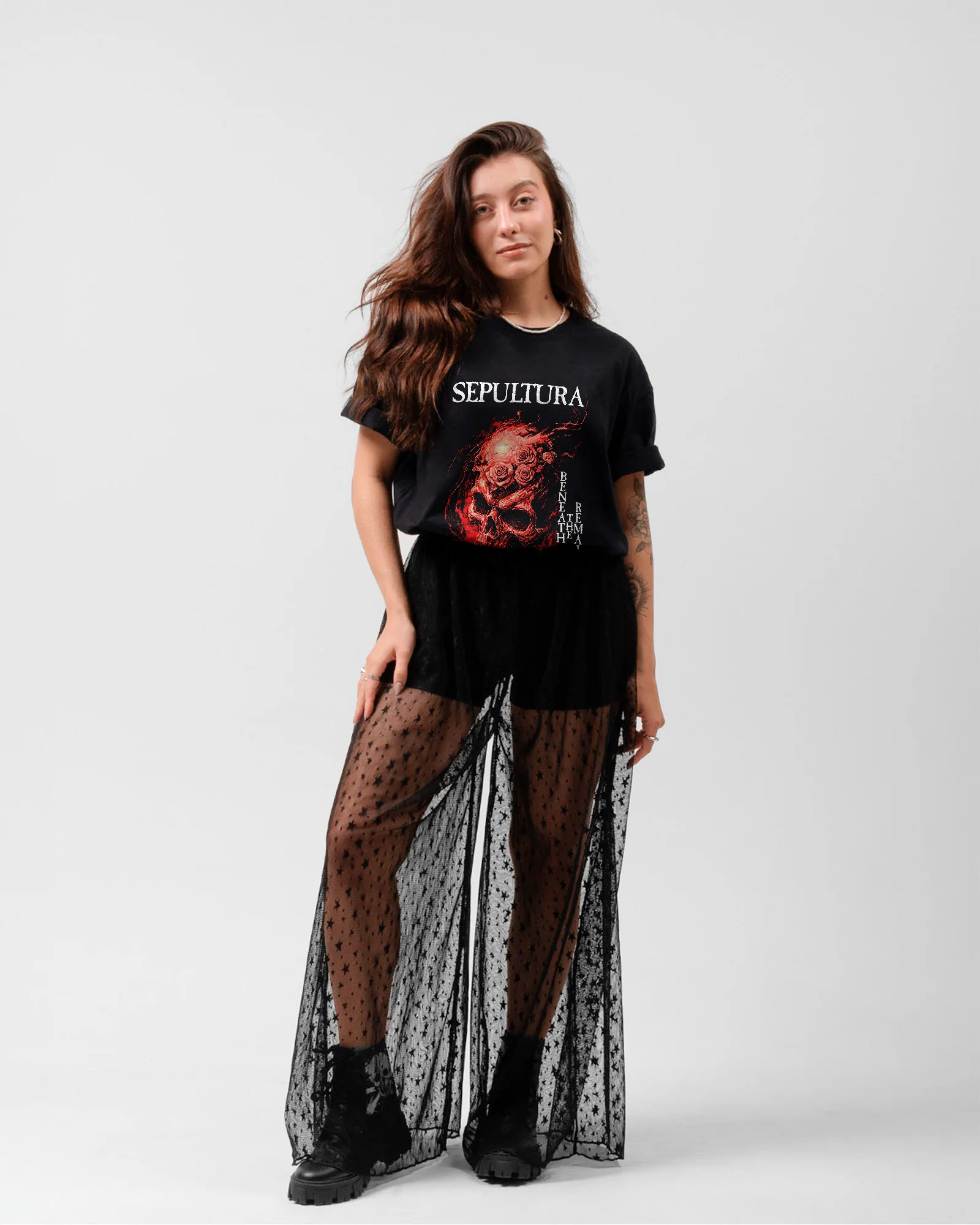 Camiseta Clássica Sepultura Beneath the Remains - Image 4