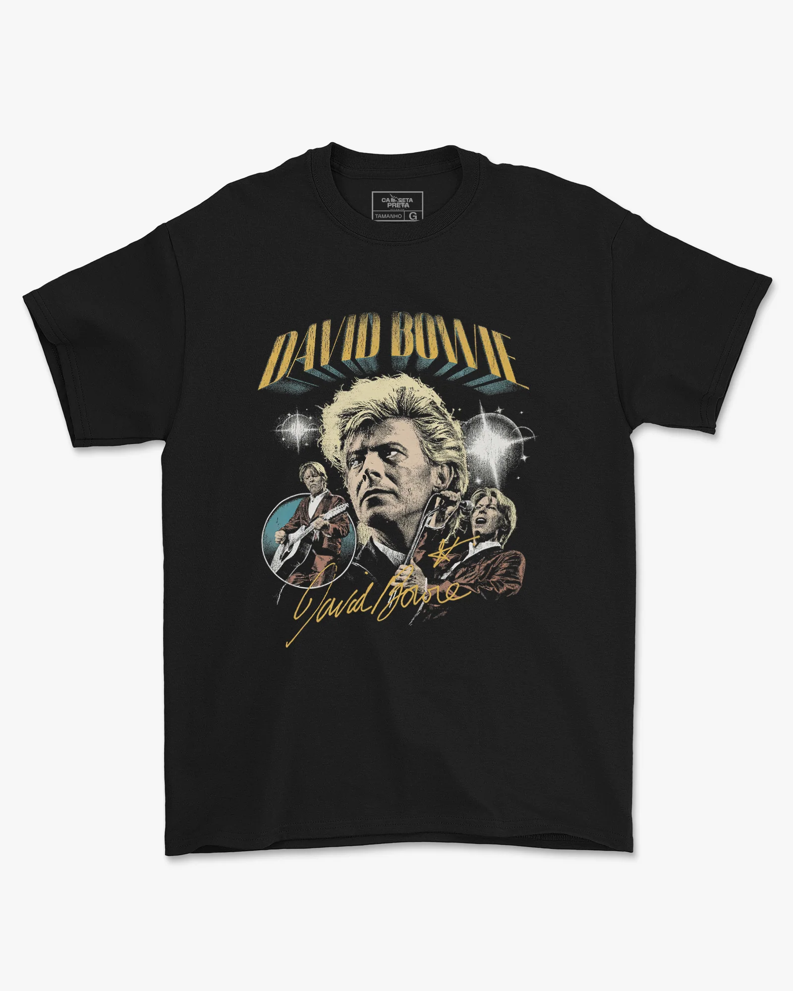 Camiseta David Bowie Rock Chameleon