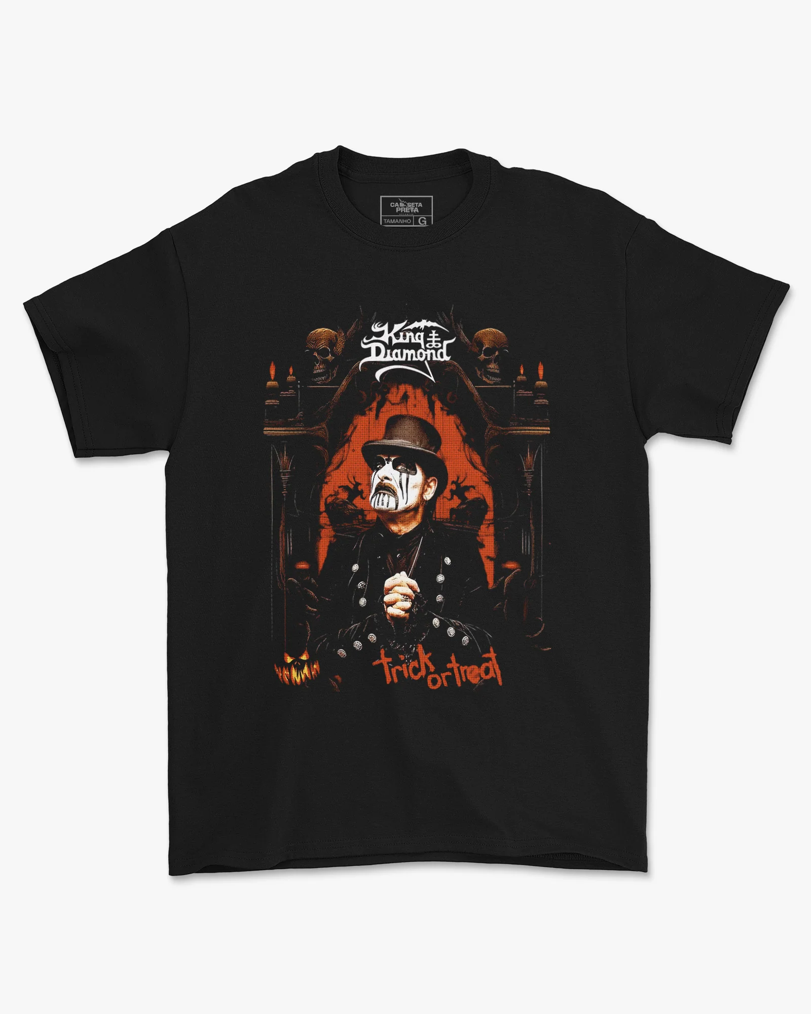 Camiseta King Diamond Trick Or Treat