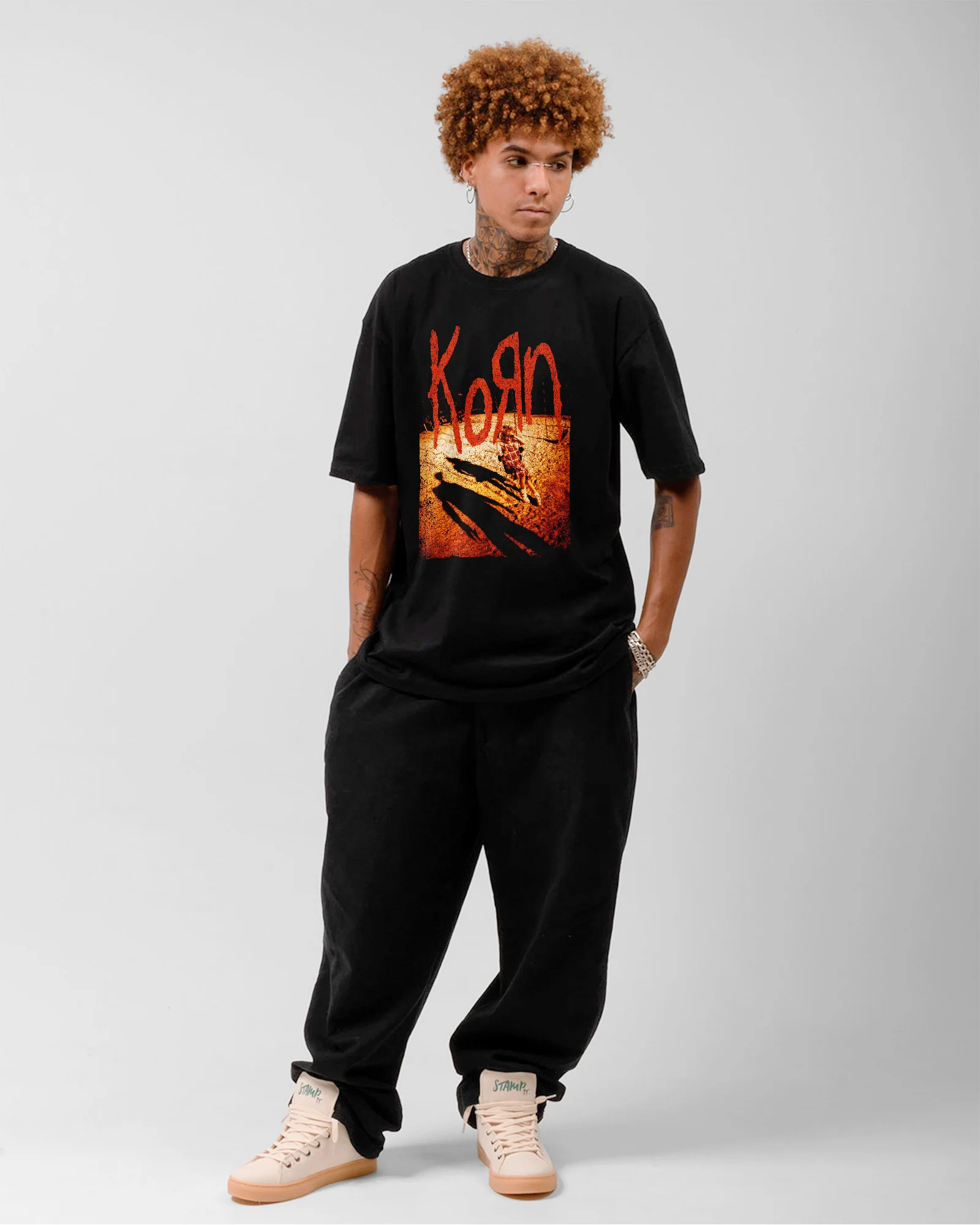 Camiseta Korn Album Korn 1994 Nu Metal - Image 5