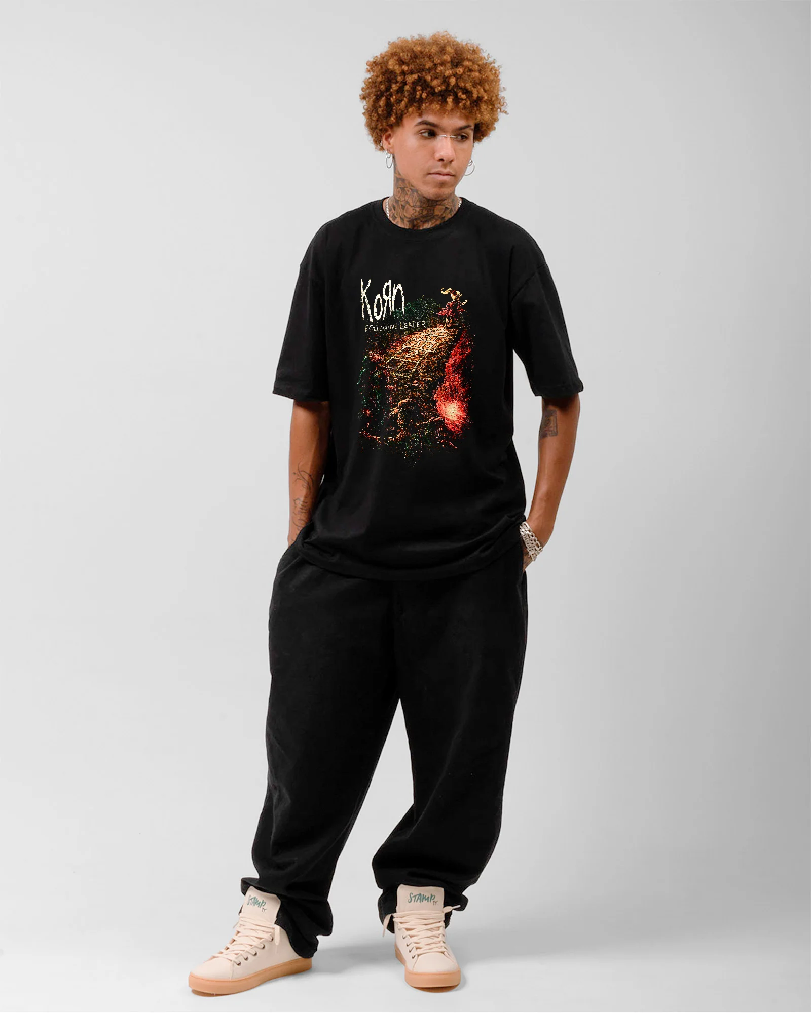Camiseta Korn Follow the Leader Nu Metal - Image 3