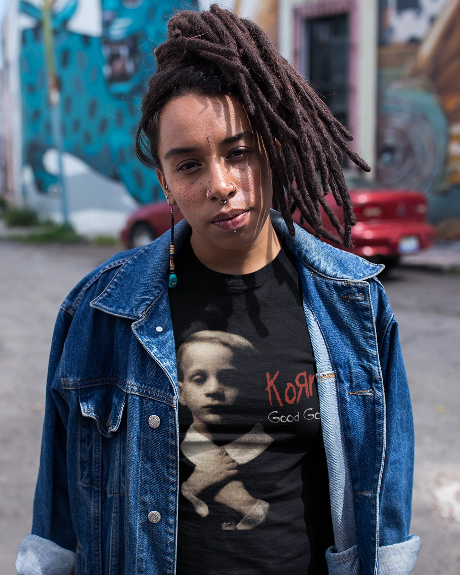 Camiseta Korn Life Is Peachy 1996 - Image 2