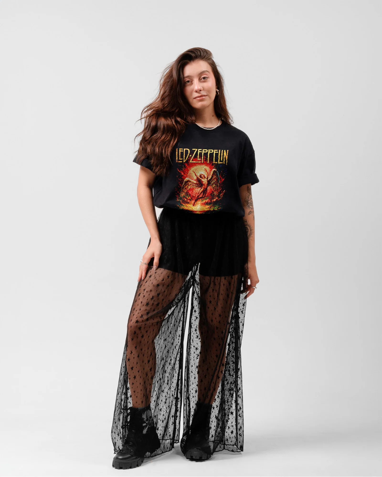 Camiseta Led Zeppelin Arcanjo Rock Classico - Image 4