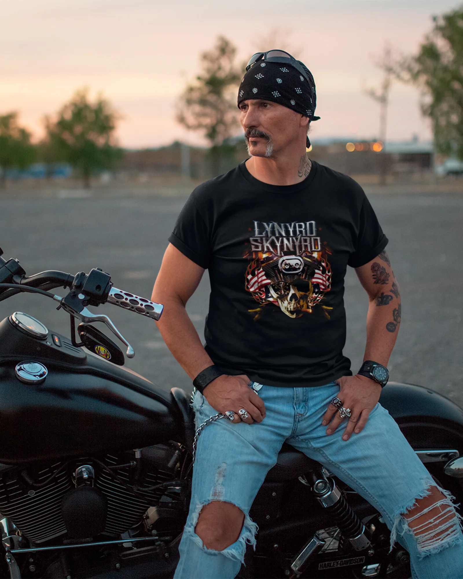 Camiseta Lynyrd Skynyrd Motor Southern Rock - Image 2