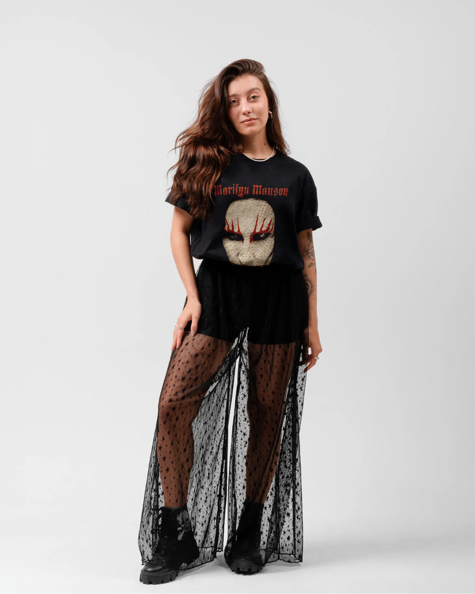 Camiseta Marilyn Manson Portrait - Image 4