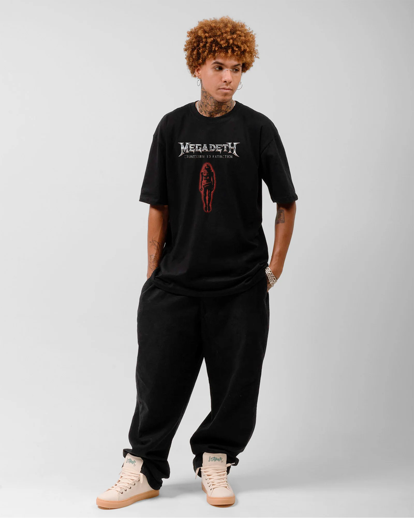 Camiseta Megadeth Countdown to Extinction Preta Estampada - Image 3