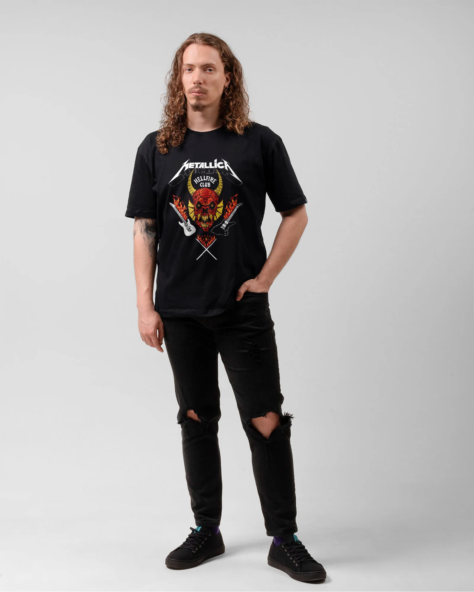 Camiseta Metallica Hellfire Club - Image 3