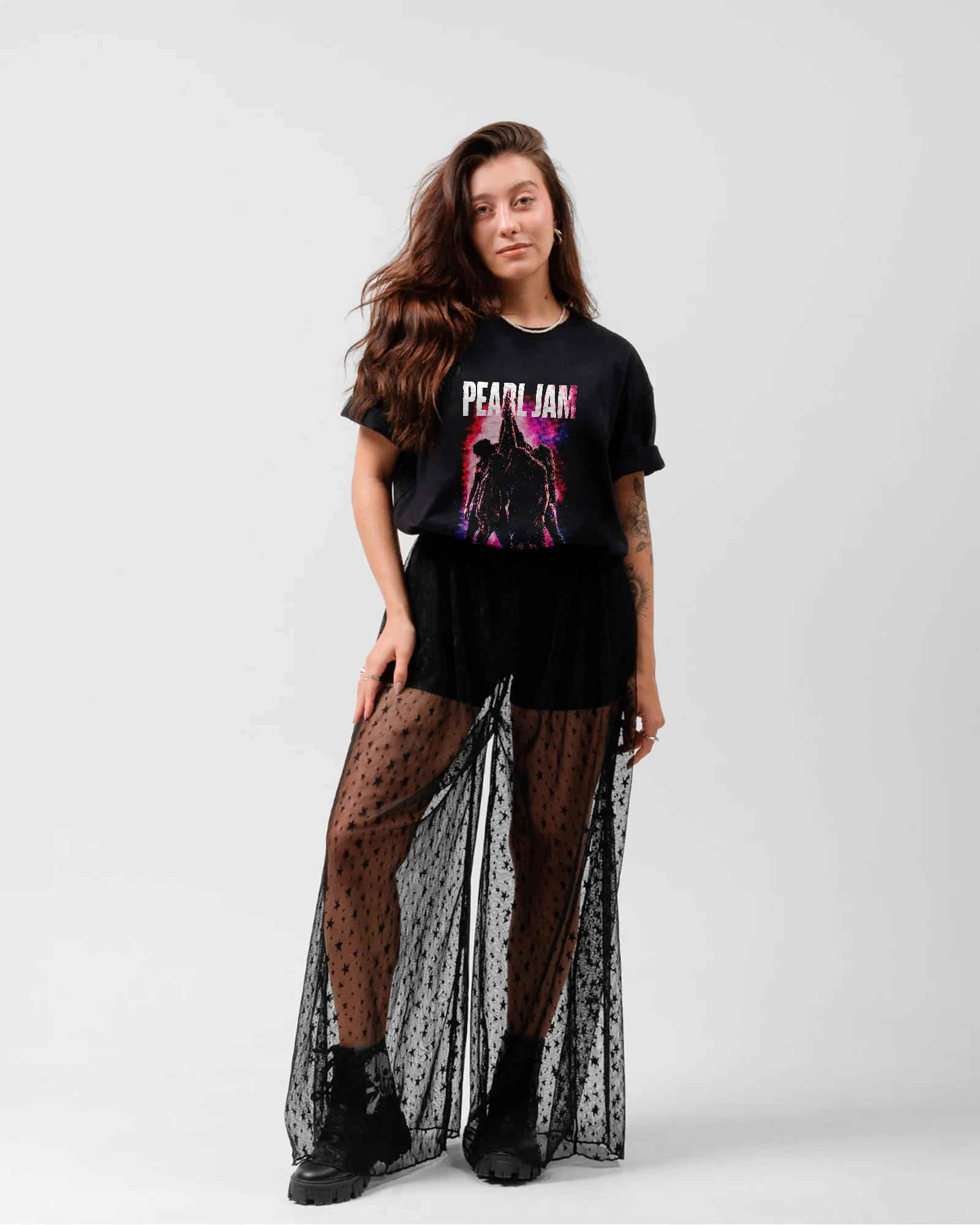 Camiseta Pearl Jam Together Rock Alternativo - Image 3