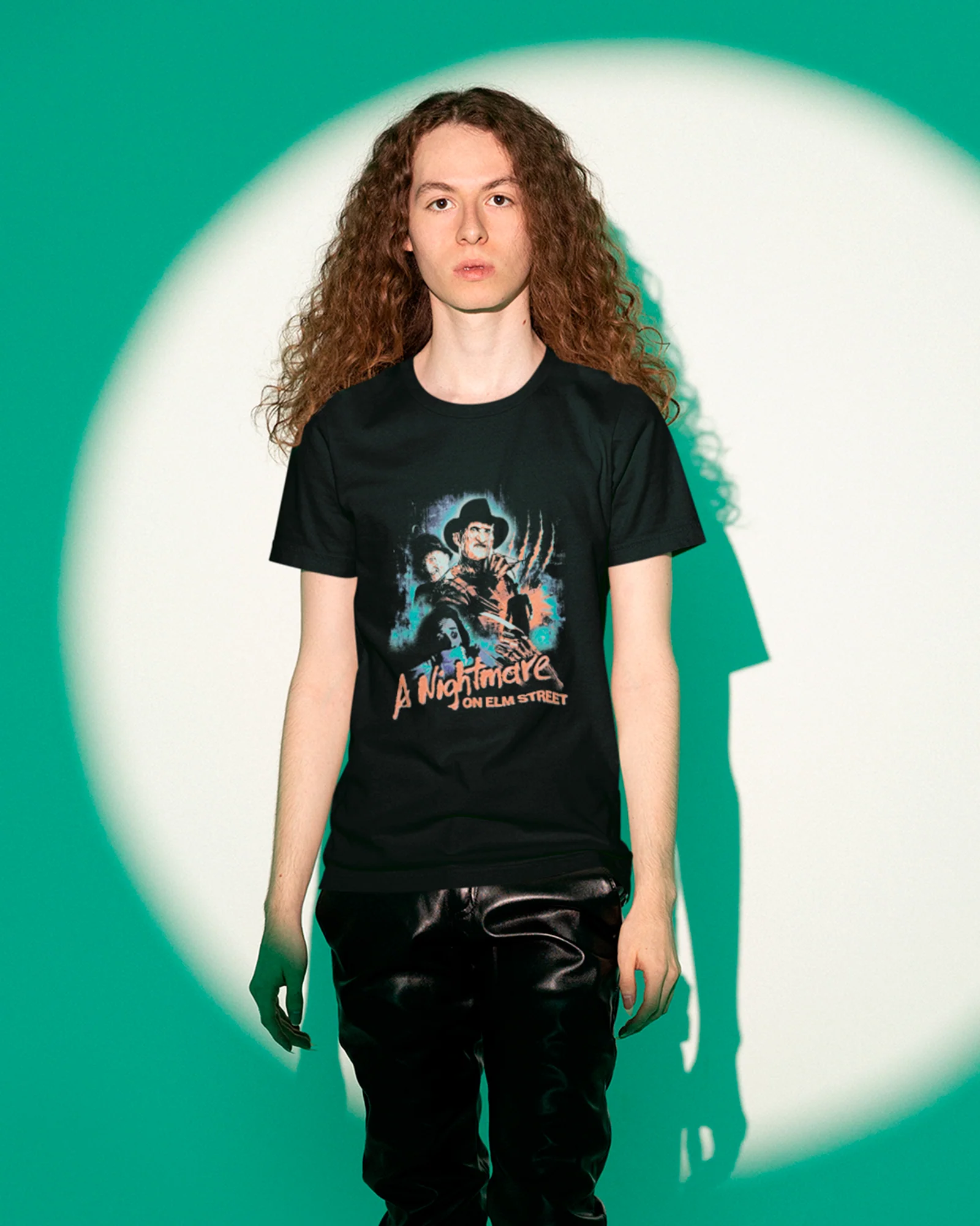 Camiseta Preta A Nightmare on Elm Street Unissex - Image 4