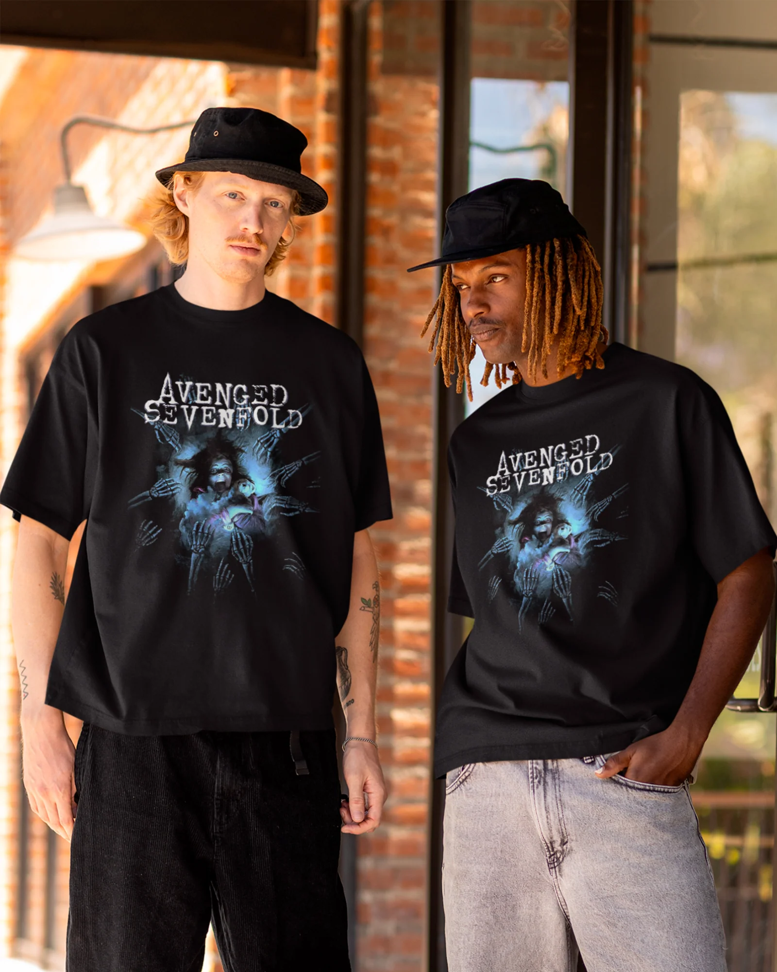 Camiseta Preta Avenged Sevenfold Hands - Image 2