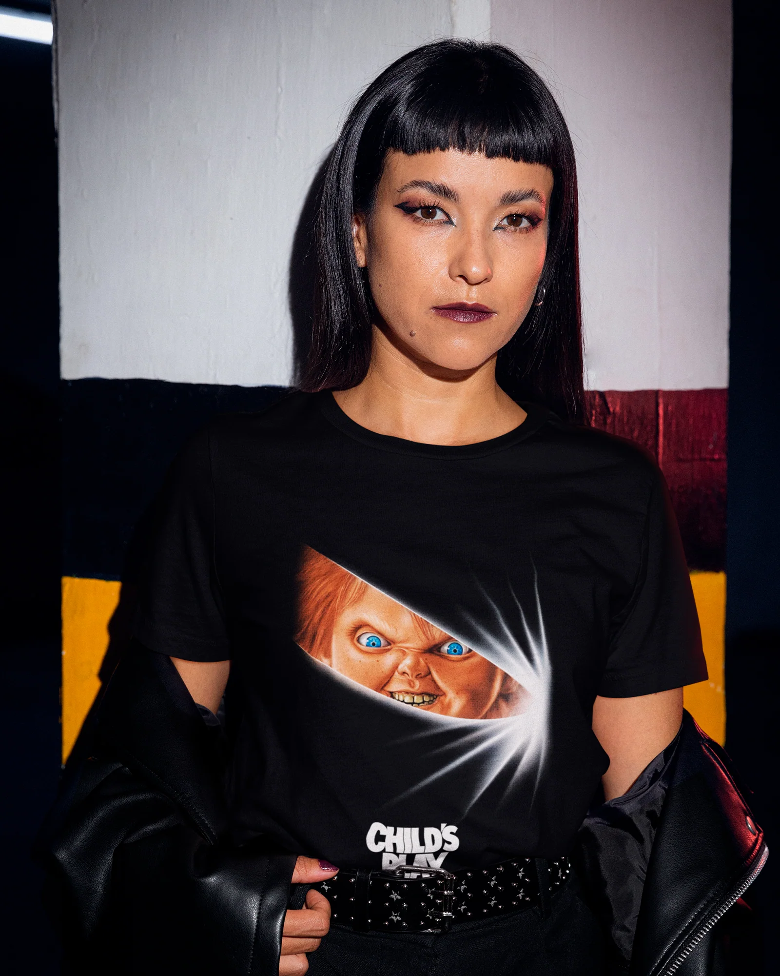 Camiseta Preta Chucky Child’s Play Unissex - Image 2