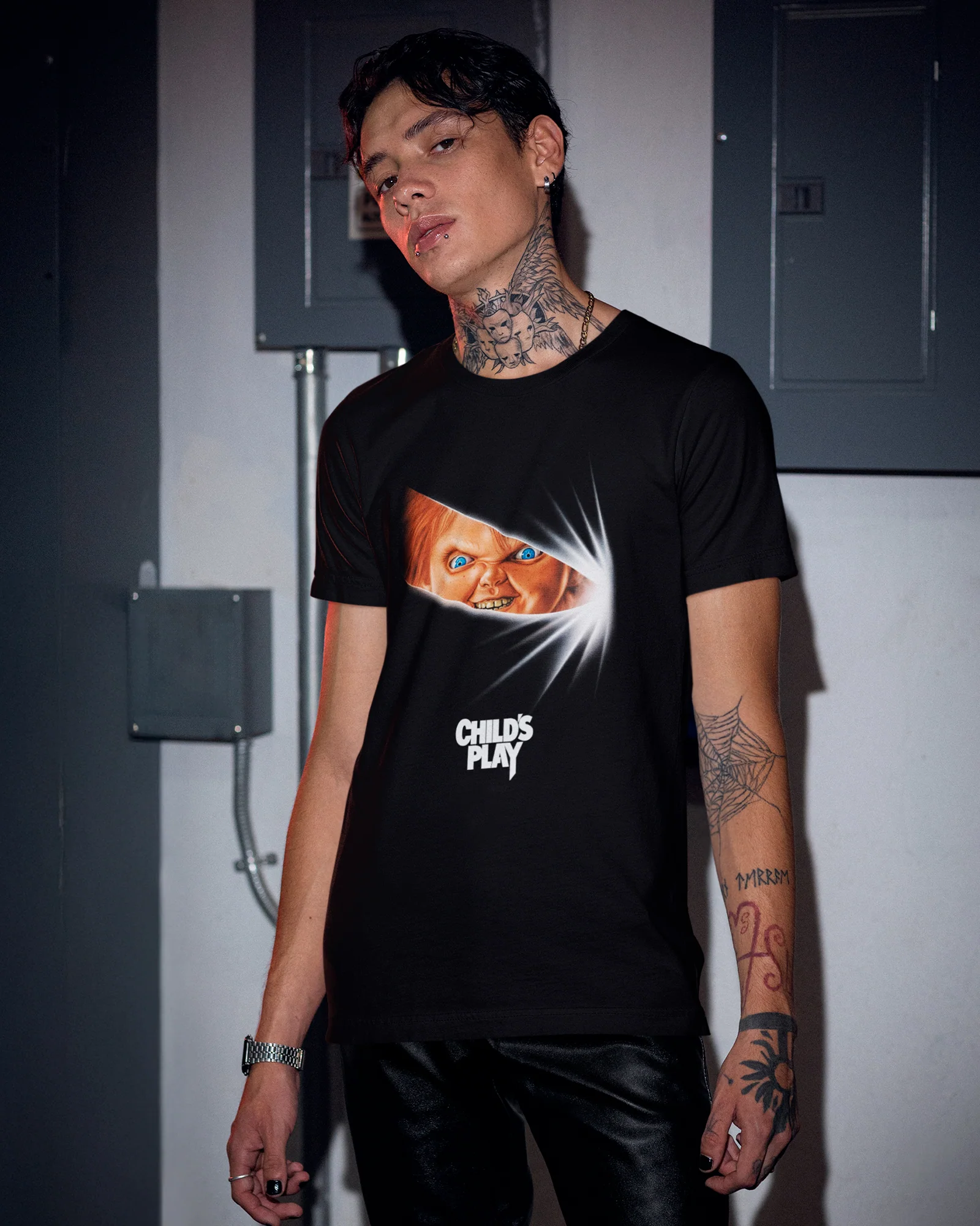 Camiseta Preta Chucky Child’s Play Unissex - Image 4