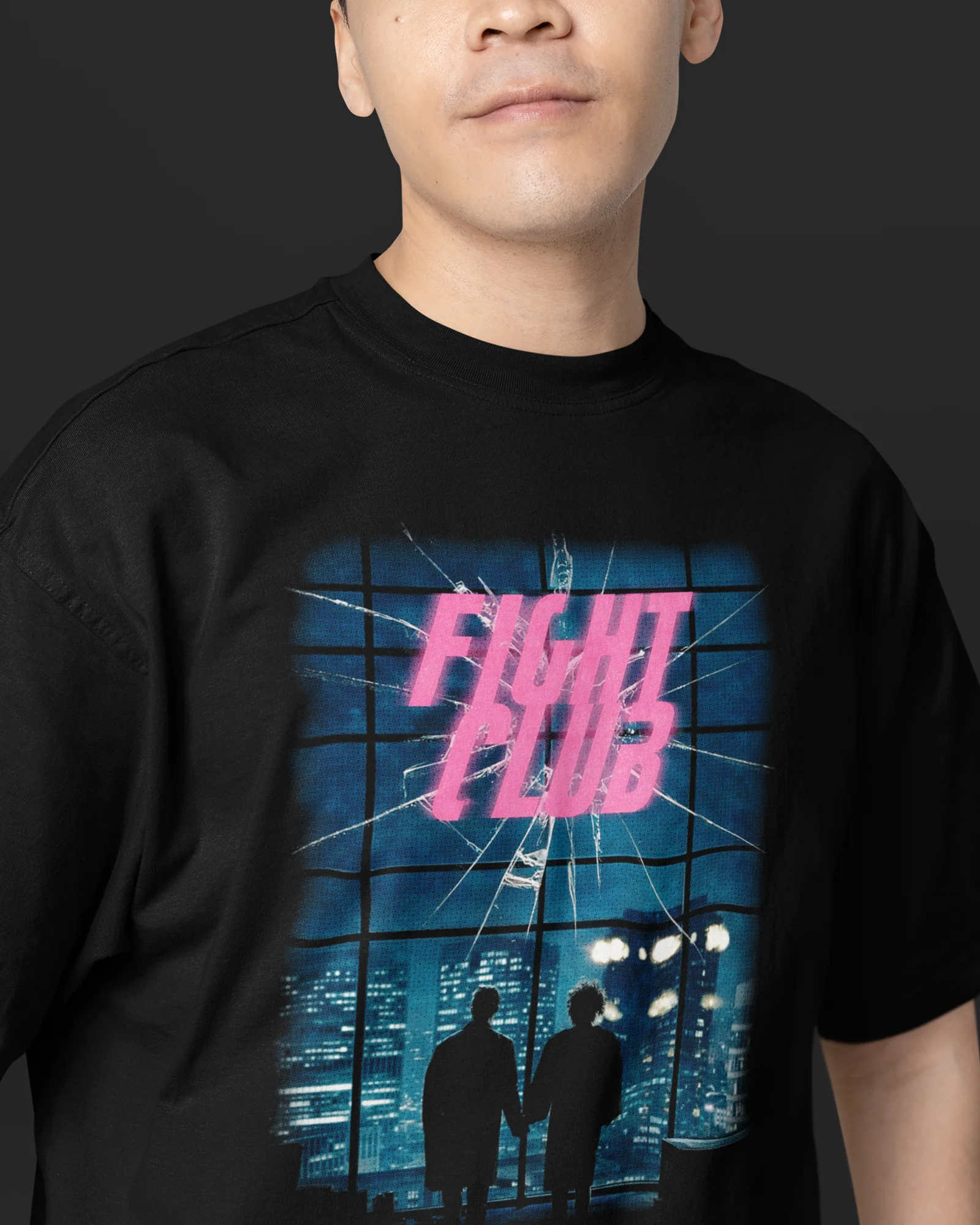 Camiseta Preta Clube da Luta Explosão Final Cena Icônica do Filme Unissex - Image 4