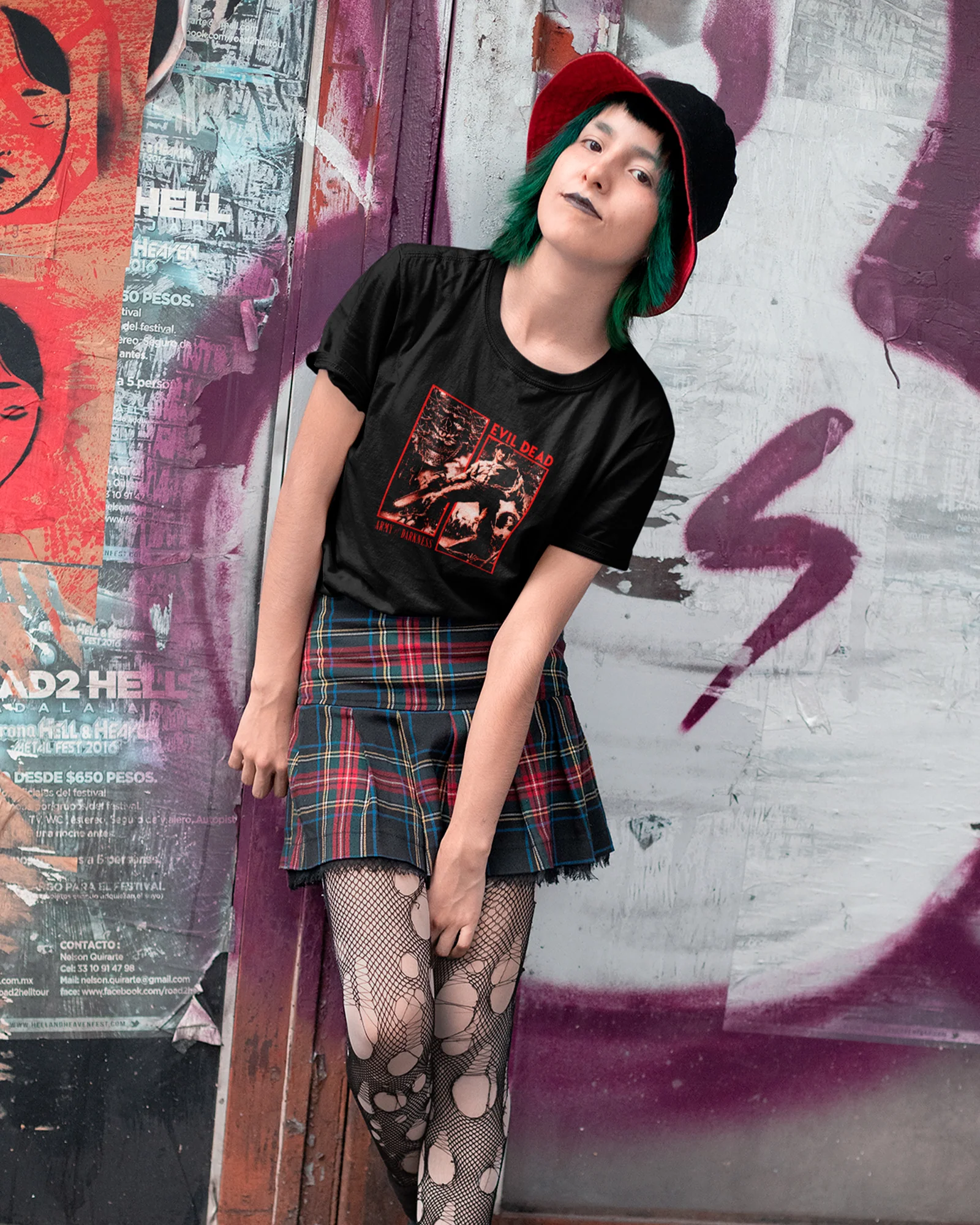 Camiseta Preta Evil Dead Army of Darkness Horror Unissex - Image 4