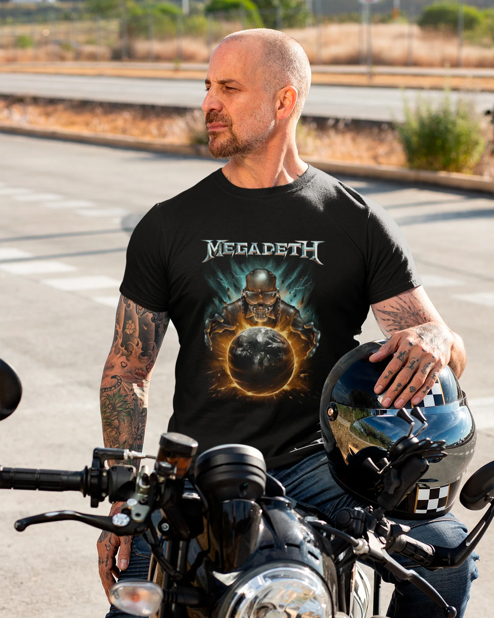 Camiseta Preta Megadeth Metal - Image 2