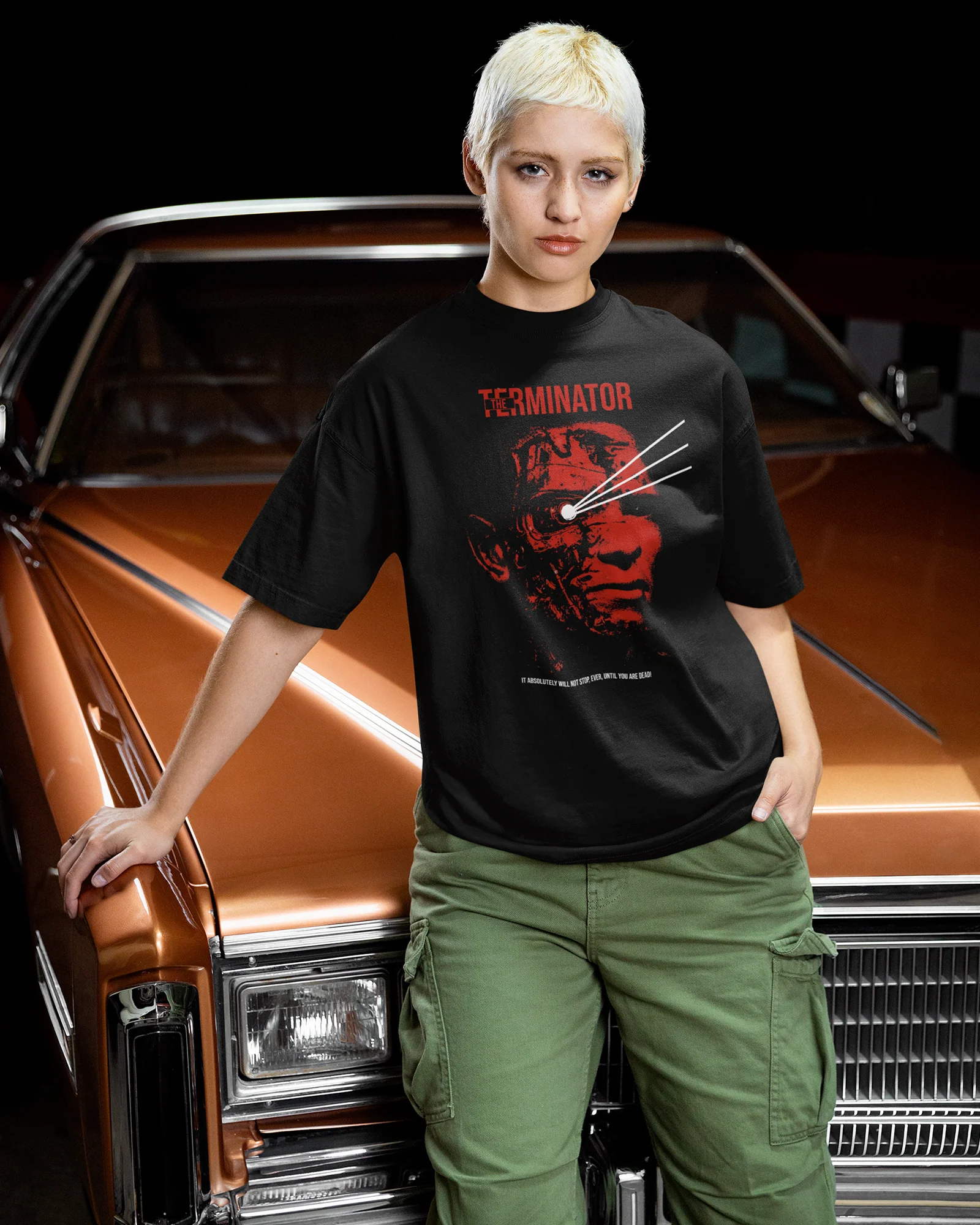 Camiseta Preta O Exterminador do Futuro Unissex - Image 2