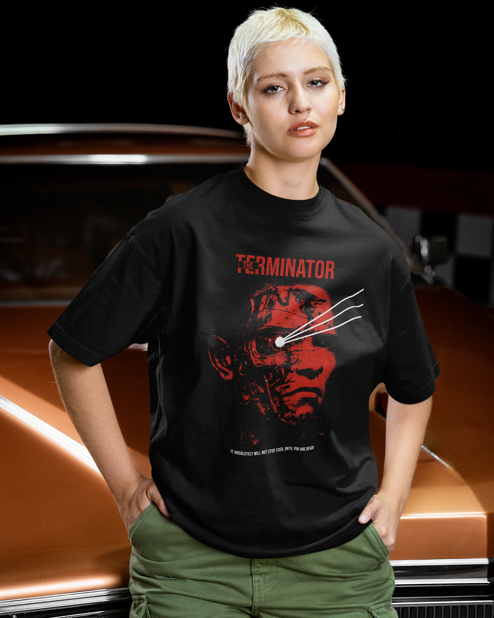 Camiseta Preta O Exterminador do Futuro Unissex - Image 4