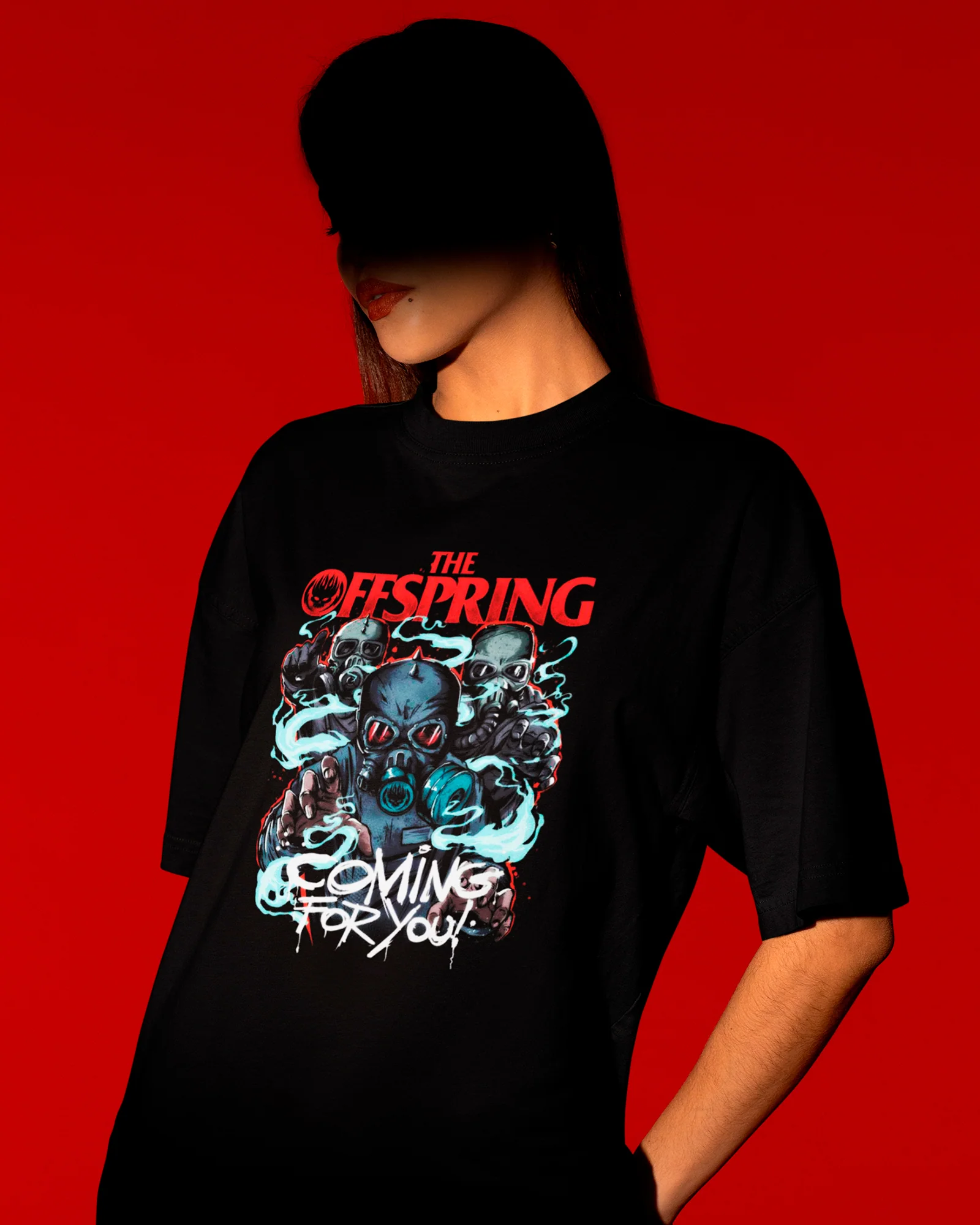 Camiseta Preta The Offspring Coming for You - Image 2