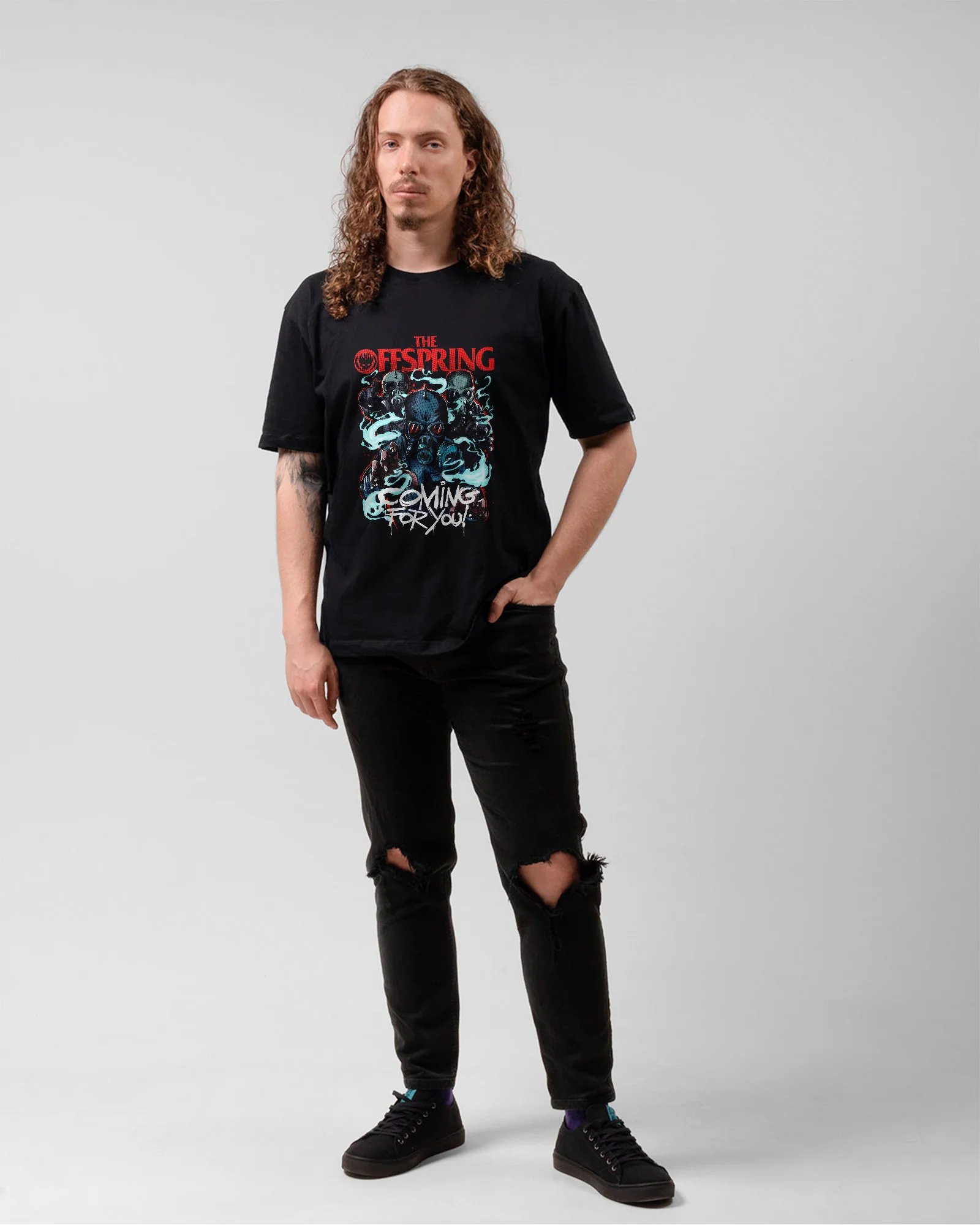 Camiseta Preta The Offspring Coming for You - Image 5