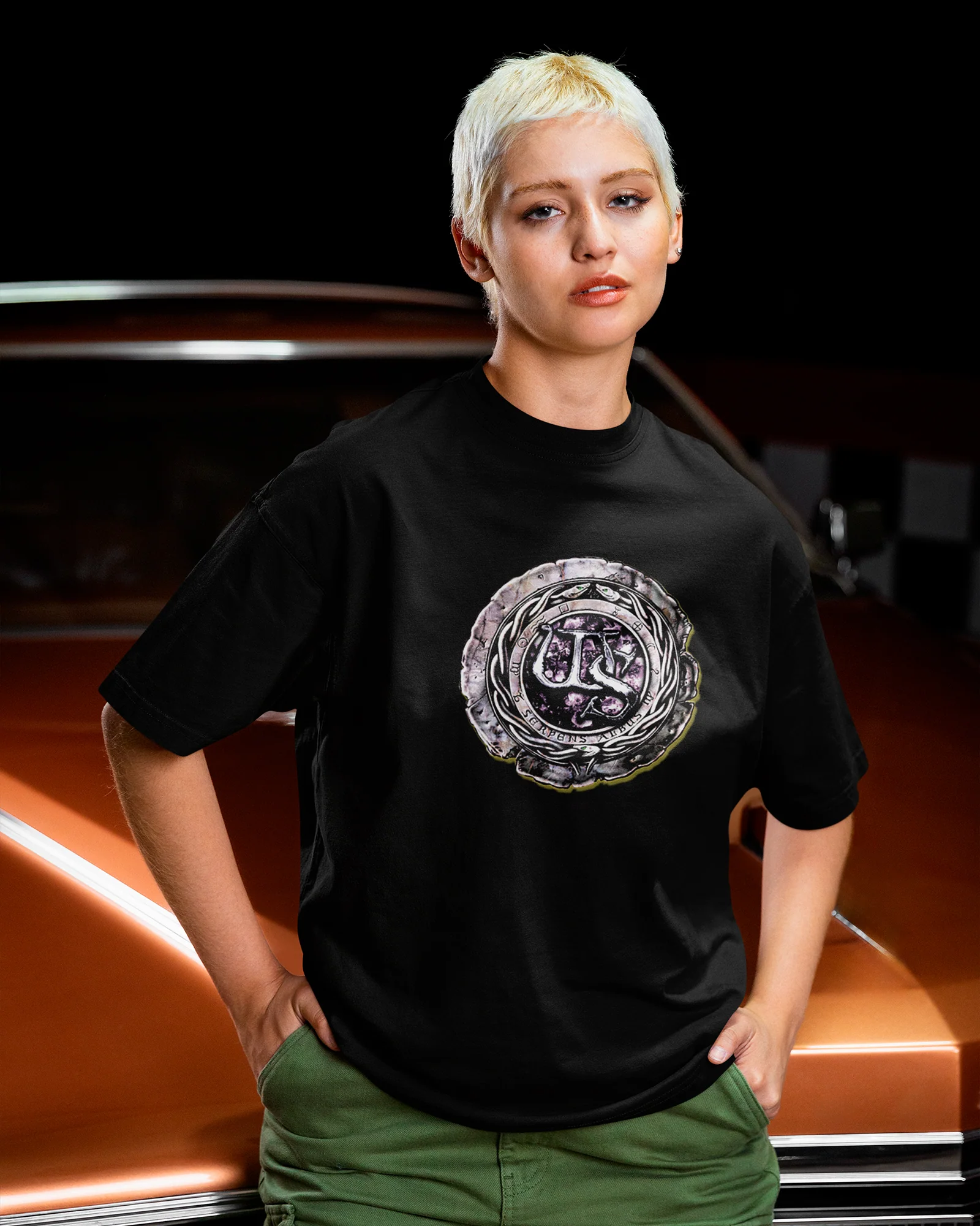 Camiseta Preta Whitesnake The Purple Album Unissex - Image 2