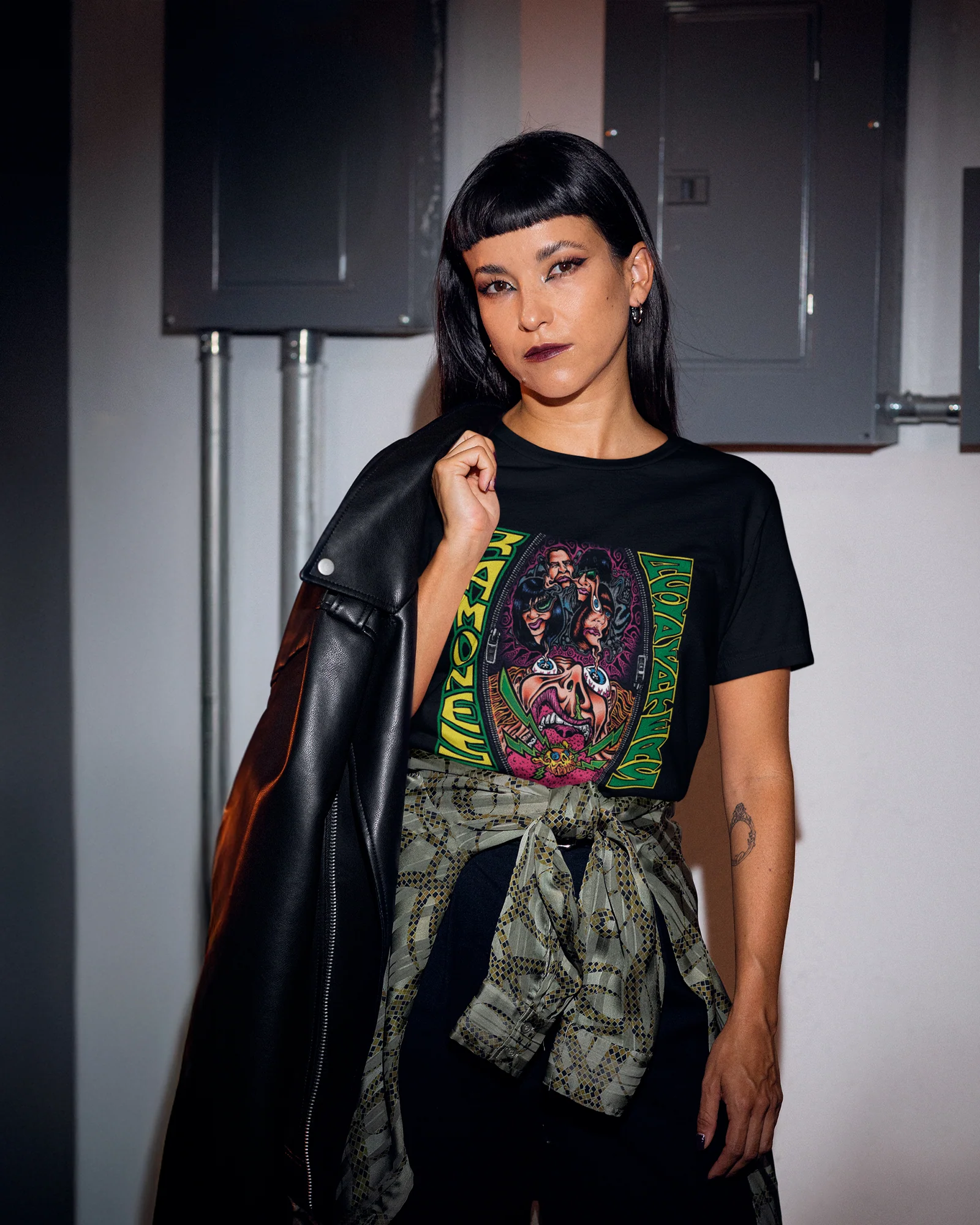 Camiseta Ramones Caricatura Punk Rock - Image 2