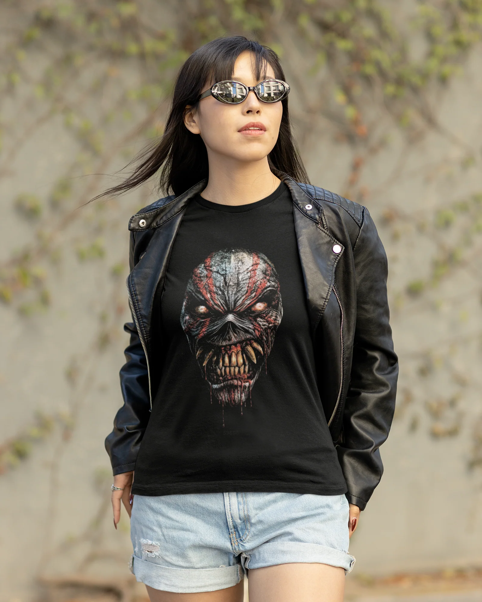 Camiseta Rock Iron Maiden Eddie Face Estampa - Image 3