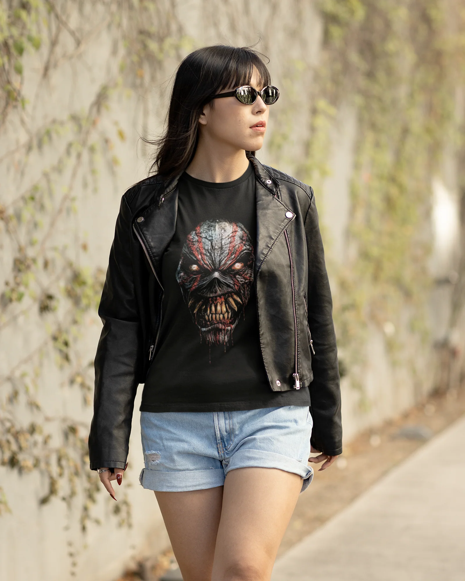 Camiseta Rock Iron Maiden Eddie Face Estampa - Image 4