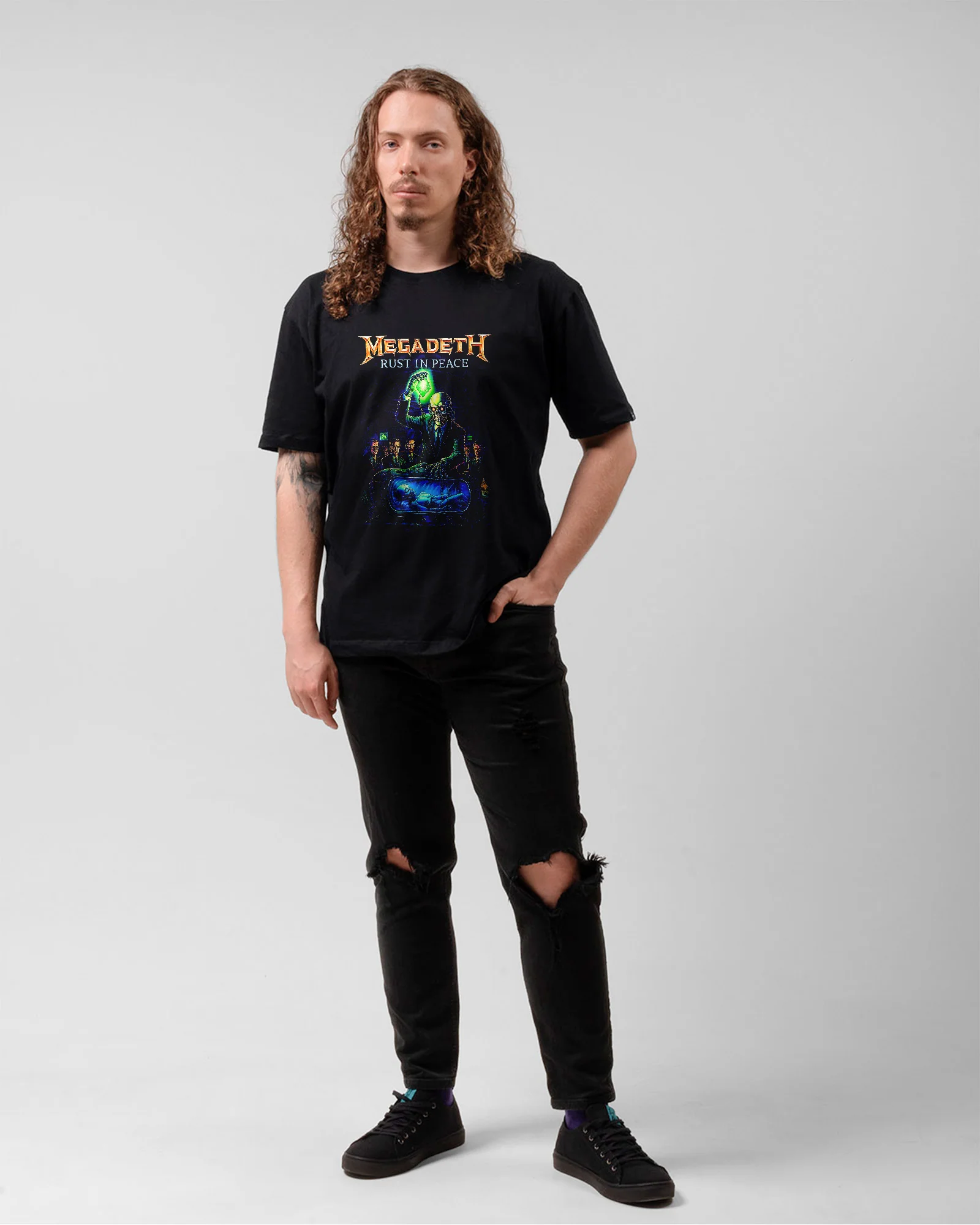 Camiseta Rock Megadeth Rust in Peace Thrash Metal - Image 5
