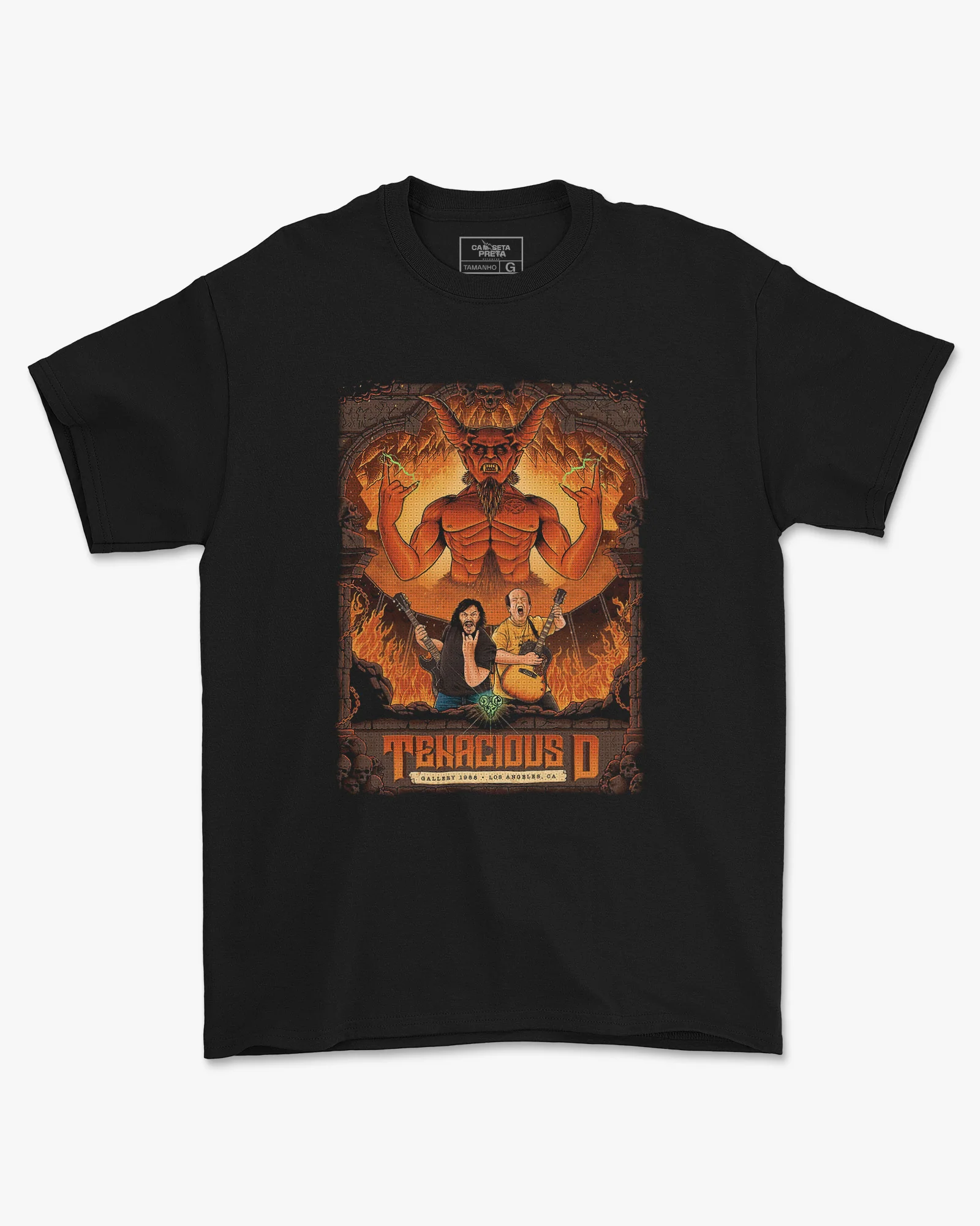 Camiseta Tenacious D King Devil